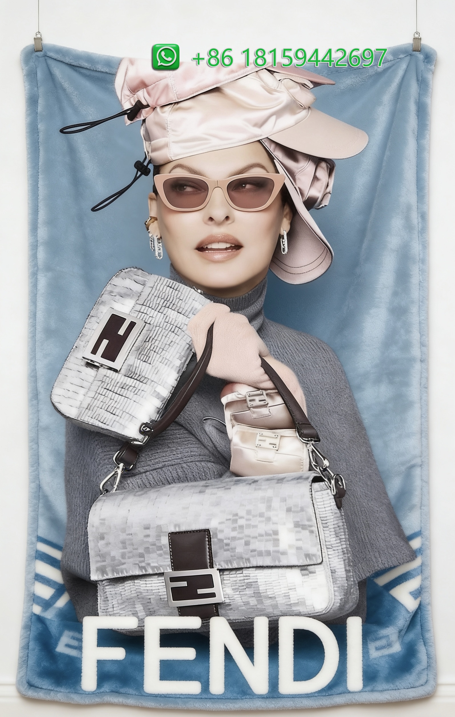 Fendi Throw Blankets